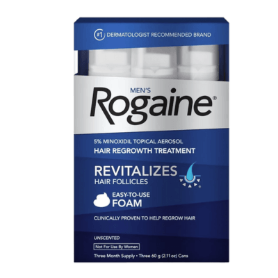 Rogaine: Combate eficaz à queda capilar